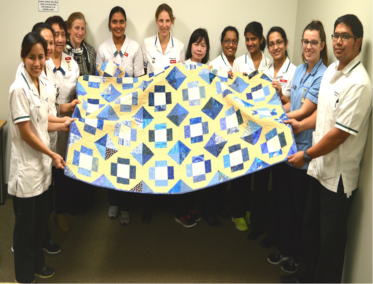 Te Wai Bereavement Quilts – Bringing comfort and compassion to death in hospital settings